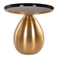 SIDE TABLES 2PCS FK9661 METAL IN BLACK AND GOLD Φ50,5 &Φ40,5cm. SIDE TABLES 2PCS FK9661 METAL IN BLACK AND GOLD Φ50,5 &Φ40,5cm.