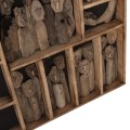 WALL DECORATION MYST FK4281 FRAME WITH FIGURINES MADE OF DRIFTWOOD 200x6x120Hcm. WALL DECORATION MYST FK4281 FRAME WITH FIGURINES MADE OF DRIFTWOOD 200x6x120Hcm.