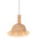 CEILING PENDANT LAMP WITH FRINGES FK7855 DRIED PALM FIBERS Φ41,5x48Hcm.