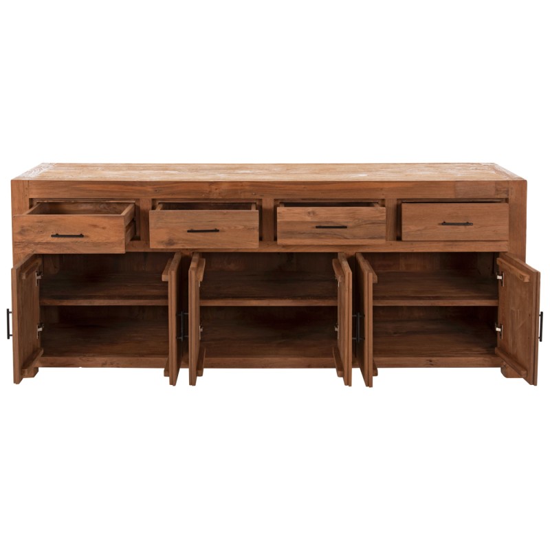 BUFFET GRAYSON FK9802 RECYCLED TEAK WOOD IN NATURAL 220x50x90Hcm. BUFFET GRAYSON FK9802 RECYCLED TEAK WOOD IN NATURAL 220x50x90Hcm.