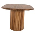DINING TABLE DREMA FK9893 SOLID TEAK WOOD 200Χ110Χ77.5Hcm. 4cm.TABLETOP THICKNESS DINING TABLE DREMA FK9893 SOLID TEAK WOOD 200Χ110Χ77.5Hcm. 4cm.TABLETOP THICKNESS