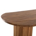 DINING TABLE DREMA FK9893 SOLID TEAK WOOD 200Χ110Χ77.5Hcm. 4cm.TABLETOP THICKNESS DINING TABLE DREMA FK9893 SOLID TEAK WOOD 200Χ110Χ77.5Hcm. 4cm.TABLETOP THICKNESS