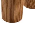 DINING TABLE DREMA FK9893 SOLID TEAK WOOD 200Χ110Χ77.5Hcm. 4cm.TABLETOP THICKNESS DINING TABLE DREMA FK9893 SOLID TEAK WOOD 200Χ110Χ77.5Hcm. 4cm.TABLETOP THICKNESS