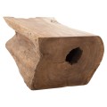 COFFEE TABLE TORANKU FK9796 SOLID TEAK TRUNK IN NATURAL
