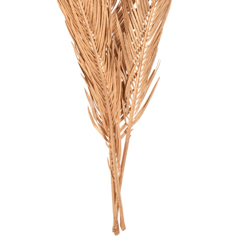 DECORATIVE DRIED 3-LEAF SET OF PALM TREE FK7958 GOLD 110Hcm. DECORATIVE DRIED 3-LEAF SET OF PALM TREE FK7958 GOLD 110Hcm.