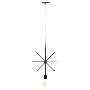 CEILING PENDANT LUMINAIRE FK4098 BLACK METAL STAR 34x40x106H cm.