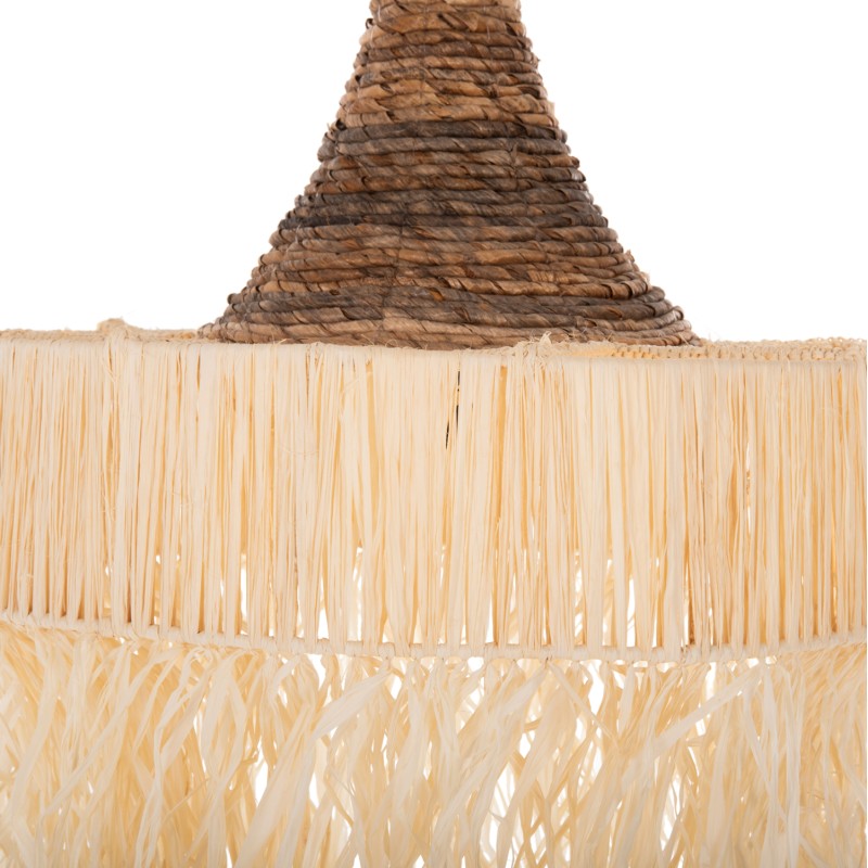 CEILING PENDANT LUMINAIRE SET FK11922 ROPE AND DRIED PALM LEAF FIBERS Φ51Χ155+H cm. CEILING PENDANT LUMINAIRE SET FK11922 ROPE AND DRIED PALM LEAF FIBERS Φ51Χ155+H cm.