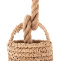CEILING PENDANT LUMINAIRE SET FK11924 ROPE AND DRIED PALM LEAF FIBERS Φ52.5Χ160H cm.