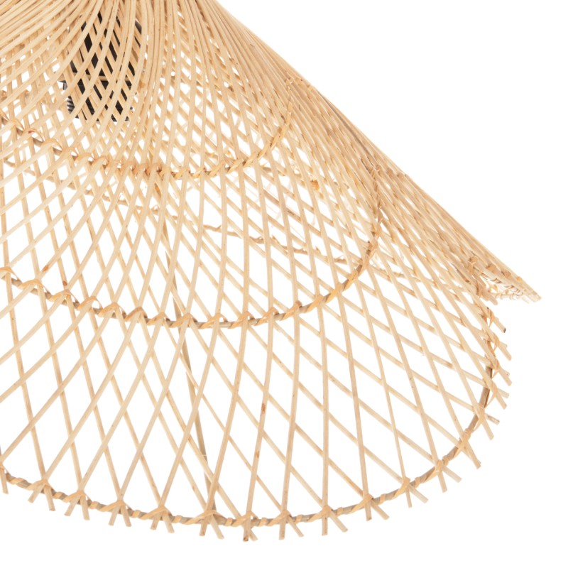 CEILING PENDANT LUMINAIRE SET FK11925.02 ROPE AND NATURAL RATTAN Φ58.5Χ131H cm. CEILING PENDANT LUMINAIRE SET FK11925.02 ROPE AND NATURAL RATTAN Φ58.5Χ131H cm.