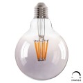 LIGHT BULB FK4050.03 GLOBO LED FILAMENT 8W E27 3000K SMOKE DIMMABLE LIGHT BULB FK4050.03 GLOBO LED FILAMENT 8W E27 3000K SMOKE DIMMABLE