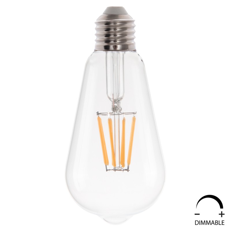 LIGHT BULB FK4188.01 LED FILAMENT 8W E27 DIMMABLE 2700K CLEAR LIGHT BULB FK4188.01 LED FILAMENT 8W E27 DIMMABLE 2700K CLEAR