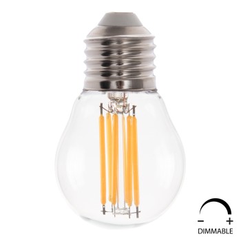 LIGHT BULB FK4046.01 LED FILAMENT 6W E27 2700K CLEAR DIMMABLE