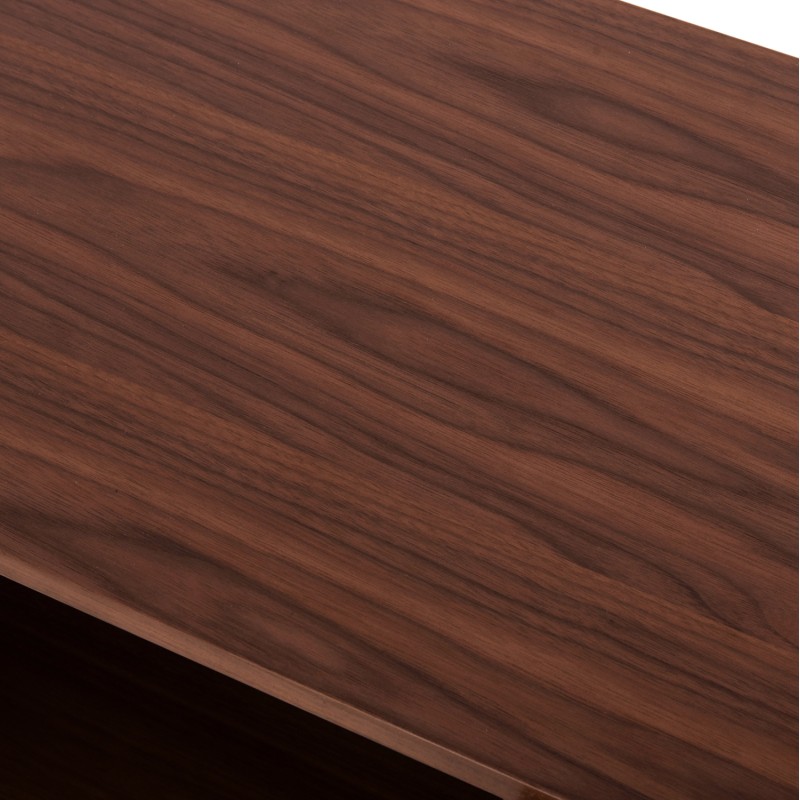 TV CABINET HUDSON FK9748 MDF WITH WALNUT VENEER IN WALNUT AND DAREK GREY COLOR 180x40x50Hcm. TV CABINET HUDSON FK9748 MDF WITH WALNUT VENEER IN WALNUT AND DAREK GREY COLOR 180x40x50Hcm.