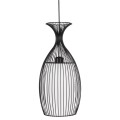 CEILING PENDANT LAMP FK4186 BLACK METAL 20x20x131Hcm. CEILING PENDANT LAMP FK4186 BLACK METAL 20x20x131Hcm.