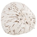TABLE DECORATION FK4326.05 COCONUT IN WHITE COLOR 20x20x20Hcm. TABLE DECORATION FK4326.05 COCONUT IN WHITE COLOR 20x20x20Hcm.