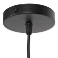 CEILING PENDANT FIXTURE FK4112 BLACK METAL Φ30x126Hcm. CEILING PENDANT FIXTURE FK4112 BLACK METAL Φ30x126Hcm.