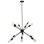 CEILING PENDANT MULTILIGHT FK4173 BLACK METAL Φ85x115H cm.