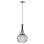 CEILING PENDANT LAMP FK4132 BLACK METAL Φ30x50H cm.