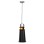 CEILING PENDANT LAMP FK4140 BLACK-GOLD ALUMINUM CAP Φ19x132H cm.