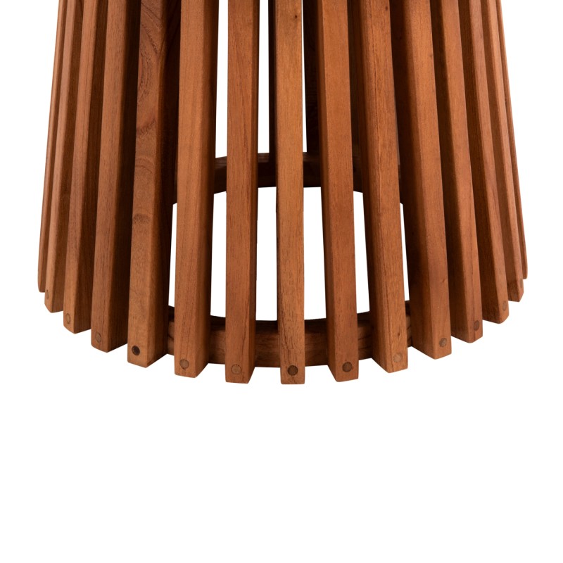 COFFEE TABLE ROUND FRANTZ FK9387.11 SOLID MINDI WOOD-NATURAL Φ80X45H cm. COFFEE TABLE ROUND FRANTZ FK9387.11 SOLID MINDI WOOD-NATURAL Φ80X45H cm.