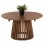 COFFEE TABLE ROUND FRANTZ FK9387.11 SOLID MINDI WOOD-NATURAL Φ80X45H cm.