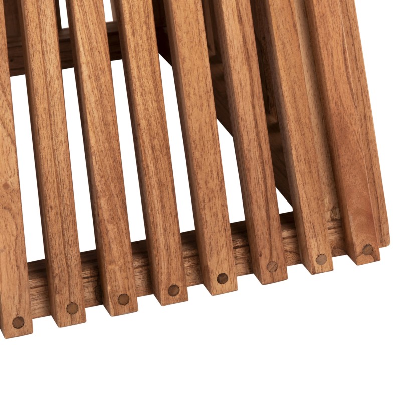 DINING TABLE SQUARE FRANTZ FK9458.11 SOLID MINDI WOOD 80x80x75Hcm.