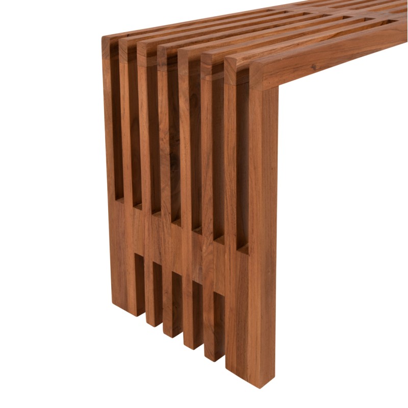 BENCH NYA FK9829 SOLID TEAK WOOD 139,5x34,5x48,5Hcm.