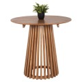 DINING TABLE ROUND FRANTZ FK9832.11 SOLID MINDI WOOD IN NATURAL COLOR Φ80X75Hcm DINING TABLE ROUND FRANTZ FK9832.11 SOLID MINDI WOOD IN NATURAL COLOR Φ80X75Hcm