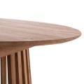 DINING TABLE ROUND FRANTZ FK9832.11 SOLID MINDI WOOD IN NATURAL COLOR Φ80X75Hcm DINING TABLE ROUND FRANTZ FK9832.11 SOLID MINDI WOOD IN NATURAL COLOR Φ80X75Hcm