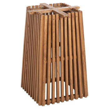 INDOOR TABLE LEGS-BASE SQUARE FRANTZ FK9460.11 MINDI WOOD IN NATURAL 45x45x73Hcm.
