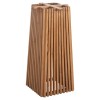 INDOOR BAR TABLE LEGS-BASE MED.HEIGHT SQUARE FRANTZ FK9858.11 MINDI WOOD IN NATURAL 40x40x90Hcm.