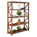 BOOKCASE KITAKU FK9798 RECYCLED TEAK IN NATURAL 150x45x200Hcm. BOOKCASE KITAKU FK9798 RECYCLED TEAK IN NATURAL 150x45x200Hcm.