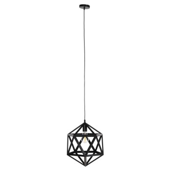 CEILING PENDANT LAMP FK4073 BLACK METAL 30x30x35H cm.