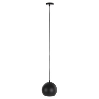 CEILING PENDANT LAMP FK4107 BLACK METAL CAP 19x19x115Hcm.