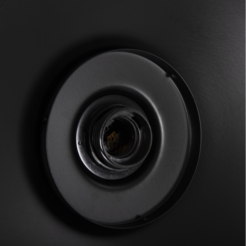 CEILING PENDANT LAMP FK4119 BLACK METAL-GLASS Φ26x125Hcm. CEILING PENDANT LAMP FK4119 BLACK METAL-GLASS Φ26x125Hcm.