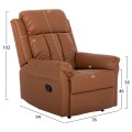 ARMCHAIR MASSAGE HAPPER FK9785.12 BROWN PU LEATHER 76x94x102Hcm. ARMCHAIR MASSAGE HAPPER FK9785.12 BROWN PU LEATHER 76x94x102Hcm.