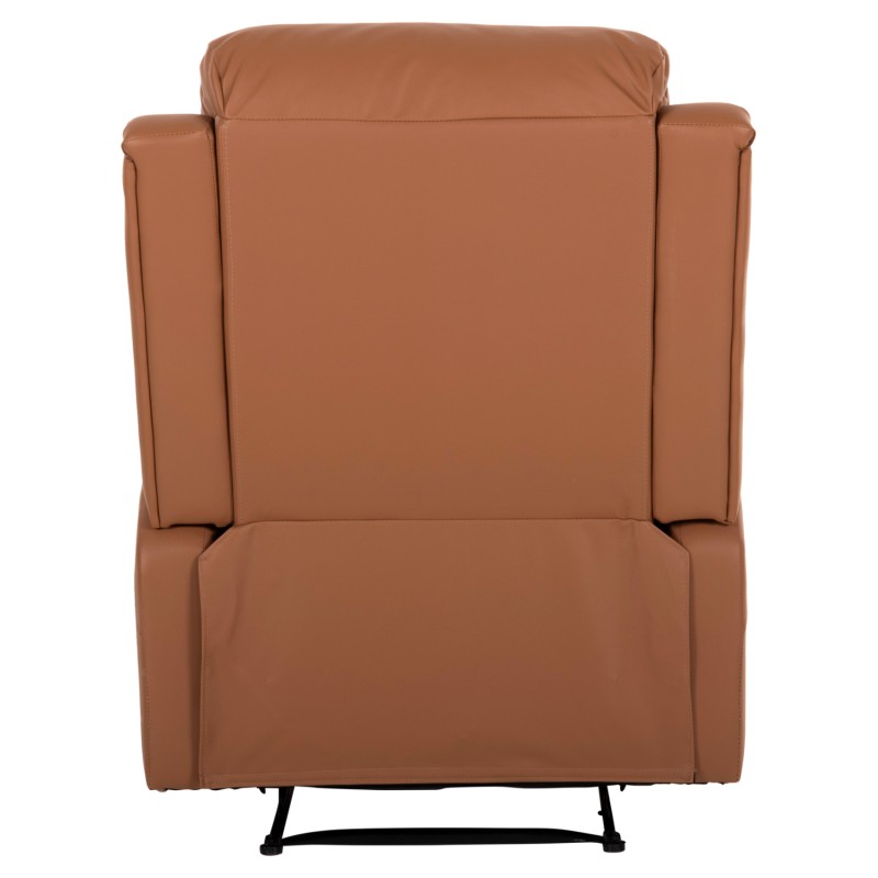 ARMCHAIR MASSAGE HAPPER FK9785.12 BROWN PU LEATHER 76x94x102Hcm. ARMCHAIR MASSAGE HAPPER FK9785.12 BROWN PU LEATHER 76x94x102Hcm.