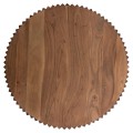 COFFEE TABLE ROUND SEDGE FK9695 SOLID ACACIA WOOD-NATURAL COLOR Φ90Χ38Hcm.
