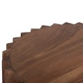 SIDE TABLE ROUND SEDGE FK9696 SOLID ACACIA-NATURAL COLOR Φ40x50Hcm.
