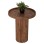 COFFEE TABLE ROUND RAJJEH FK9692 SOLID ACACIA WOOD IN NATURAL Φ50x60Hcm.