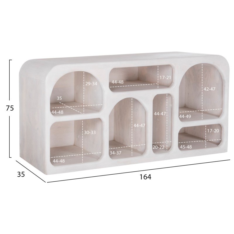 BUFFET HANDYR FK9705 SOLID MANGO WOOD IN WHITE COLOR 165x35x75Hcm. BUFFET HANDYR FK9705 SOLID MANGO WOOD IN WHITE COLOR 165x35x75Hcm.
