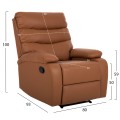 ARMCHAIR RELAX YASUMU FK9783.12 BROWN PU 80x93x100Hcm. ARMCHAIR RELAX YASUMU FK9783.12 BROWN PU 80x93x100Hcm.