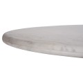 DINING TABLE OVAL PURGER FK9715 SOLID MANGO WOOD-WHITE MARBLE 180x89x76Hcm. DINING TABLE OVAL PURGER FK9715 SOLID MANGO WOOD-WHITE MARBLE 180x89x76Hcm.