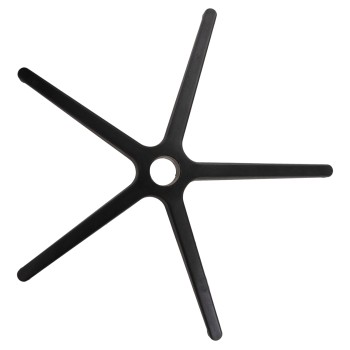 REPLACEMENT "STAR" BASE FOR OFFICE CHAIR FK1073 BLACK POLYPROPYLENE