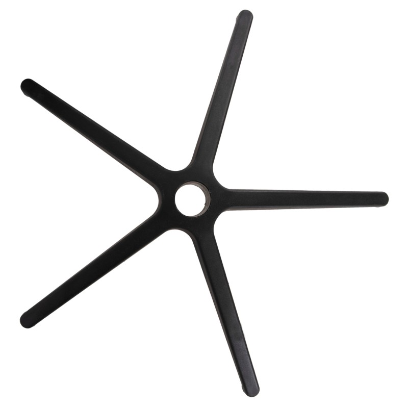 REPLACEMENT "STAR" BASE FOR OFFICE CHAIR FK1073 BLACK POLYPROPYLENE REPLACEMENT "STAR" BASE FOR OFFICE CHAIR FK1073 BLACK POLYPROPYLENE