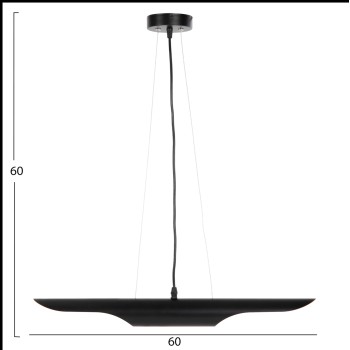 CEILING PENDANT LUMINAIRE FK4172 BLACK METAL TUBE-2 BULBS Φ6x60H cm. CEILING PENDANT LUMINAIRE FK4172 BLACK METAL TUBE-2 BULBS Φ6x60H cm.