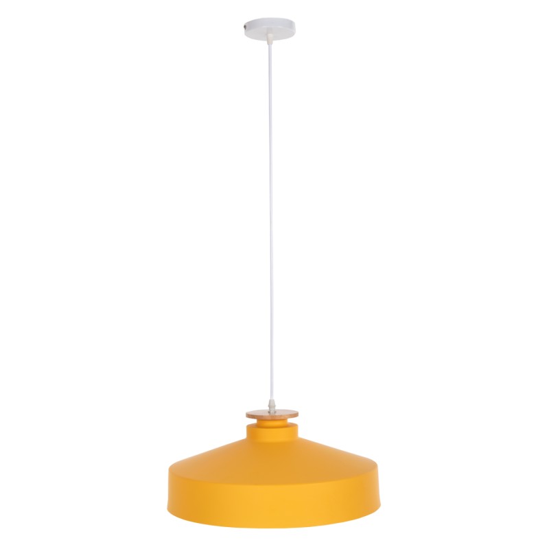 CEILING PENDANT LAMP FK4159.04 YELLOW METAL CAP Φ40x116Hcm. CEILING PENDANT LAMP FK4159.04 YELLOW METAL CAP Φ40x116Hcm.