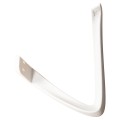REPLACEMENT ARMS POLYPROPYLENE 2PCS SET WHITE POLYPROPYLENE FOR FK1054.01 REPLACEMENT ARMS POLYPROPYLENE 2PCS SET WHITE POLYPROPYLENE FOR FK1054.01