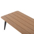OUTDOOR LOUNGE SET 4PCS MAERLY FK6056.03 ANTHRACITE ALUMINUM-PE TWIST ROPE-ANTHRACITE CUSHIONS