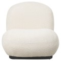 ARMCHAIR BEANY FK9591.06 ECRU BOUCLE FABRIC 85x82x77Hcm. ARMCHAIR BEANY FK9591.06 ECRU BOUCLE FABRIC 85x82x77Hcm.